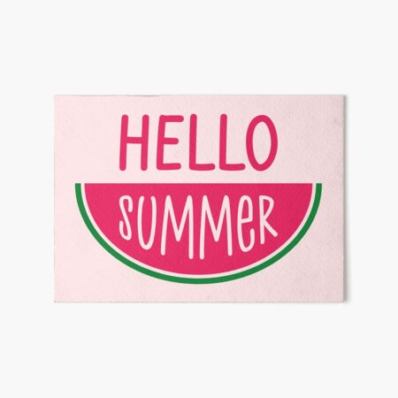 Hello Summer 2021 Art Board Print for Sale by ClaudiaGrosso