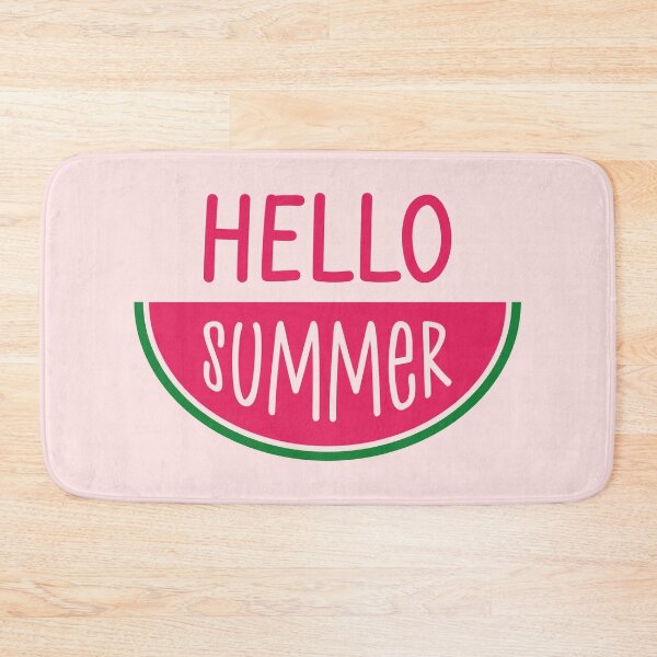Item preview, Hello Summer 2021 (Light Pink BG) designed and sold by ClaudiaGrosso.