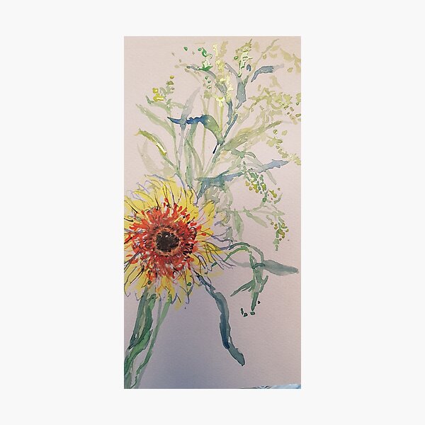 Item preview, Gerbera, Hadassa Ein Karem (watercolor) designed and sold by EsterKarenAida.