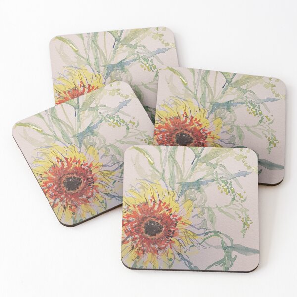 Item preview, Gerbera, Hadassa Ein Karem (watercolor) designed and sold by EsterKarenAida.