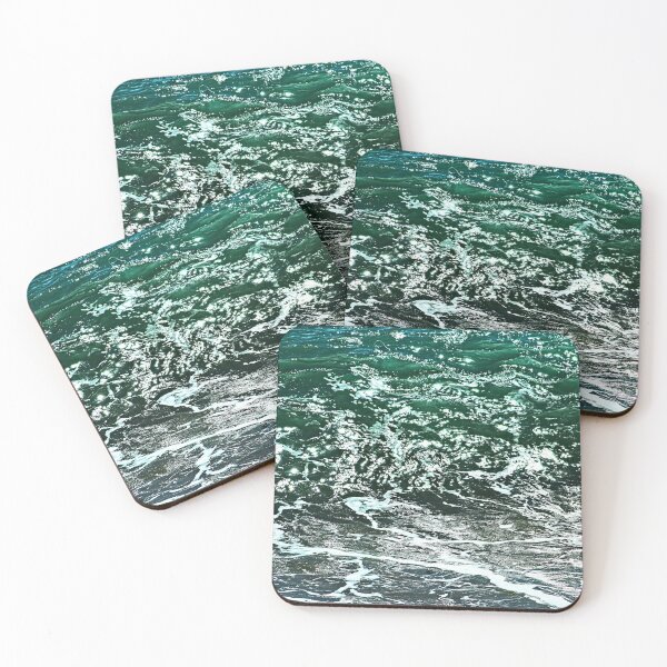 Item preview, Sea Water Texture Glimmering Ocean Wave designed and sold by Anna Lemos.