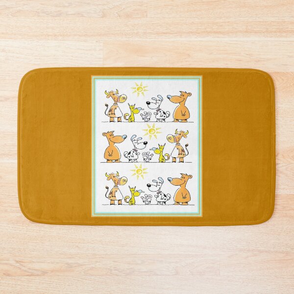 Item preview, ANIMAL CARTOON : Abstract Comic Whimsical Print designed and sold by posterbobs.