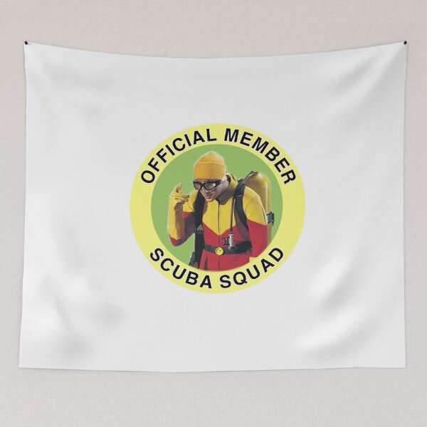 Item preview, Official member of the scuba squad designed and sold by froggyleggs.
