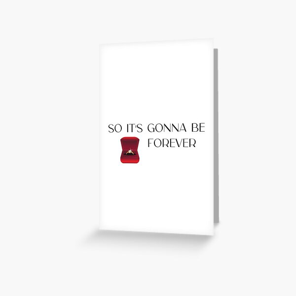 Item preview, So its gonna be forever - blank space - Taylor Swift 1989 designed and sold by bombalurina.