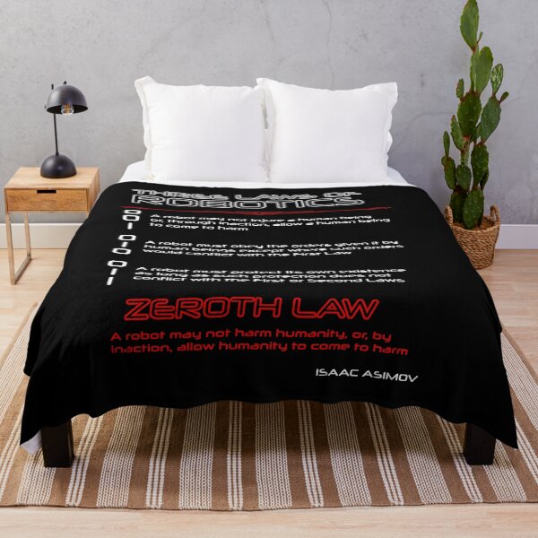 Item preview, Asimov's Three Laws of Robotics & the Zeroth Law designed and sold by OBJETDART.