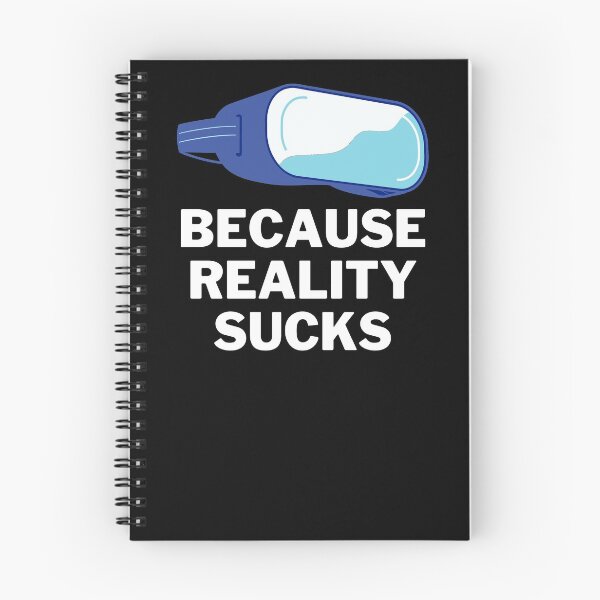 Item preview, Because Reality Sucks - Funny Virtual Reality VR Gamer  designed and sold by BellaVille.