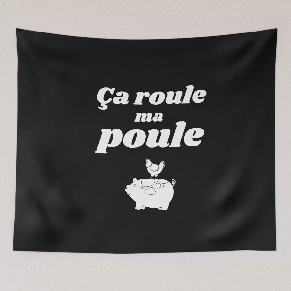 Item preview, Ça roule ma poule designed and sold by Smileycreation.