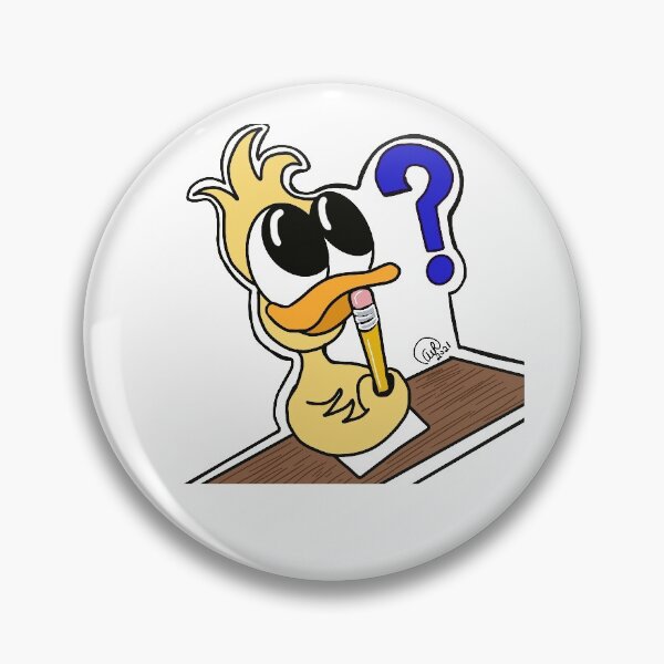 Item preview, Ducky Has a Question designed and sold by Crafts by Mandie.