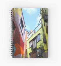 rainbow walls Spiral Notebook