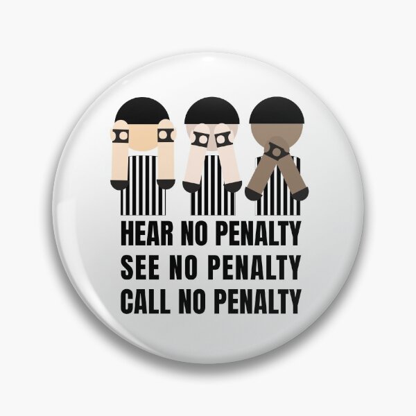 Item preview, Roller Derby Ref Hear No Penalty, Call No Penalty, See No Penalty  designed and sold by IzzyInPixels.