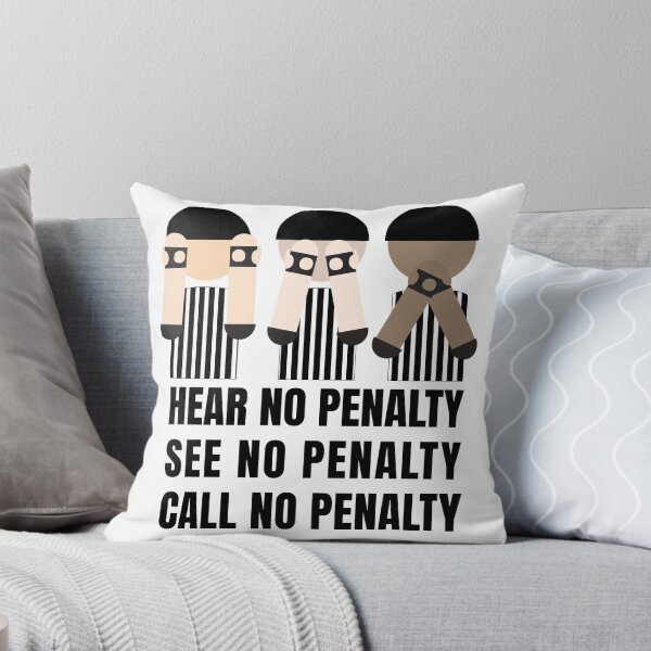 Item preview, Roller Derby Ref Hear No Penalty, Call No Penalty, See No Penalty designed and sold by IzzyInPixels.