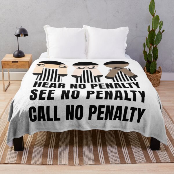 Item preview, Roller Derby Ref Hear No Penalty, Call No Penalty, See No Penalty designed and sold by IzzyInPixels.