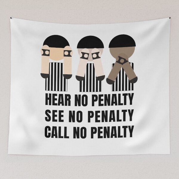 Item preview, Roller Derby Ref Hear No Penalty, Call No Penalty, See No Penalty  designed and sold by IzzyInPixels.