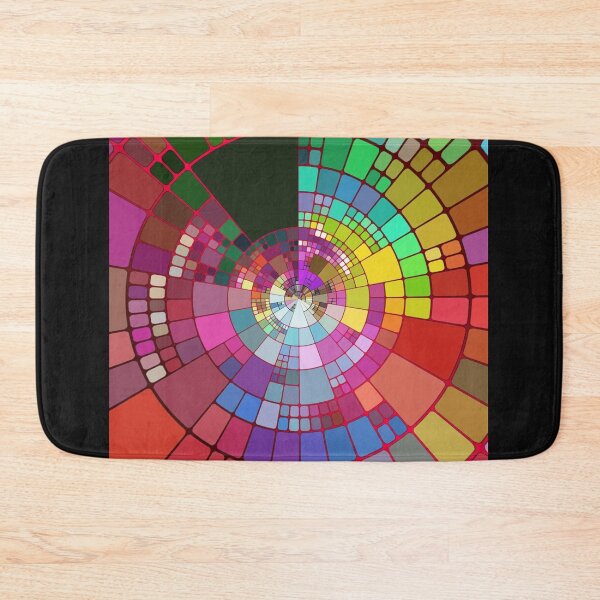 Item preview, Cubist Abstract Bright Multi-Color Fractal Design designed and sold by EarthArtDesigns.