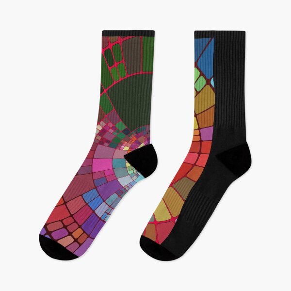 Item preview, Cubist Abstract Bright Multi-Color Fractal Design designed and sold by EarthArtDesigns.