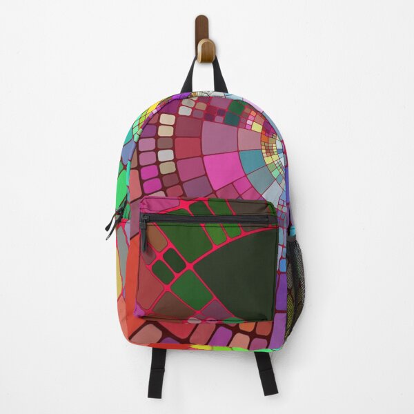 Item preview, Cubist Abstract Bright Multi-Color Fractal Design designed and sold by EarthArtDesigns.