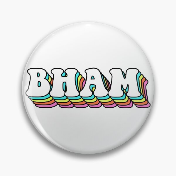 Item preview, BHAM Retro Text - Neon designed and sold by emilyawell.
