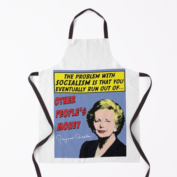 Item preview, Margaret Thatcher - The Problem with Socialism designed and sold by LibertyLine.