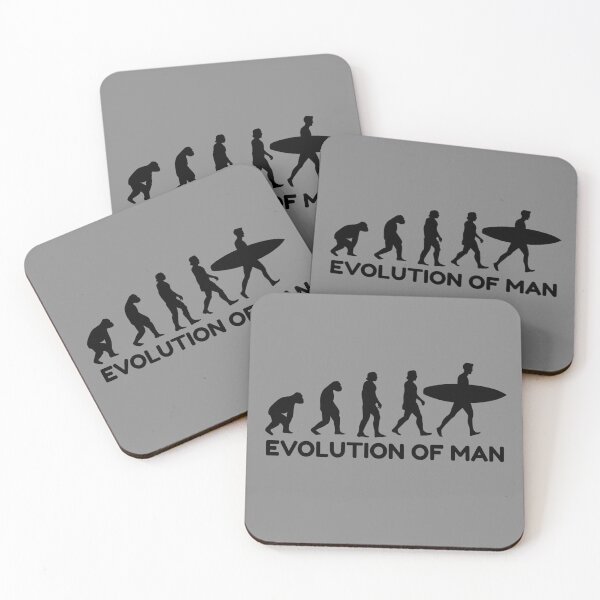 Item preview, Surfboard Evolution, Surfer Surfing gift. designed and sold by Loyaltees Apparel.