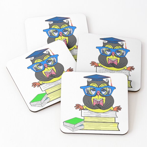 Item preview, Owl - Never too old to learn. designed and sold by Shirley cute art .