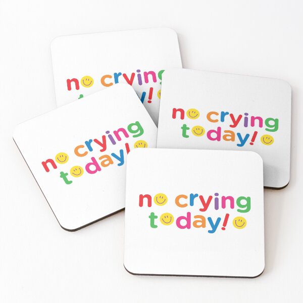 Item preview, No Crying Today! designed and sold by art-by-gui.
