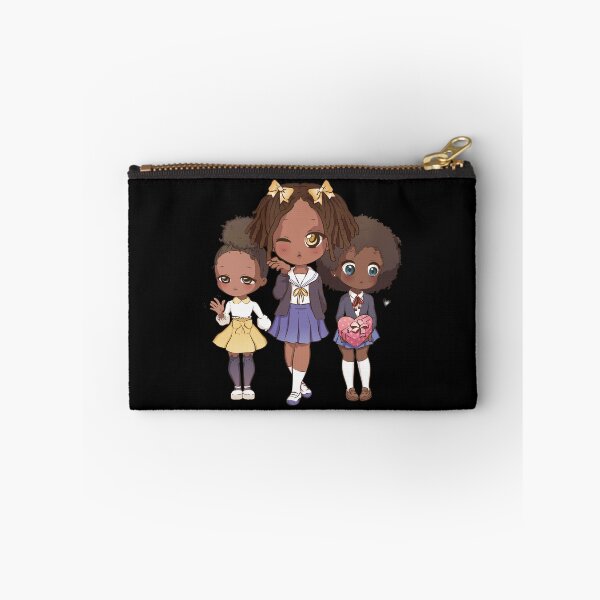 Item preview, Dark skinned anime girls. designed and sold by emphatic.