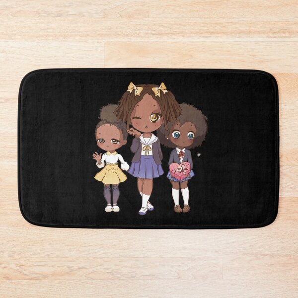 Item preview, Dark skinned anime girls. designed and sold by emphatic.