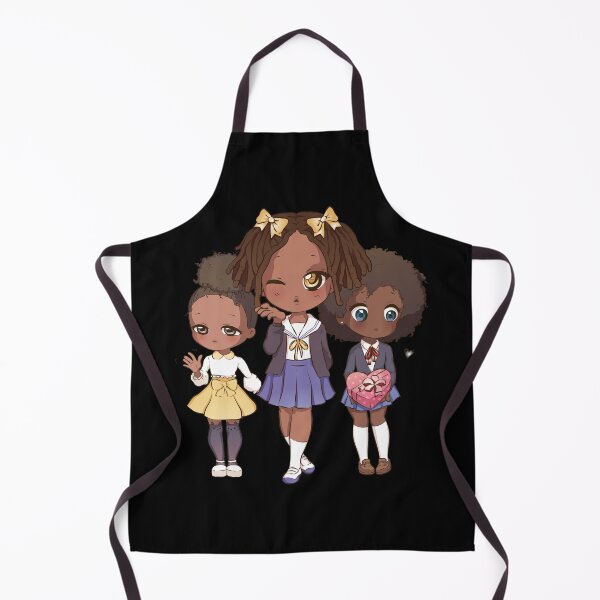 Item preview, Dark skinned anime girls. designed and sold by emphatic.
