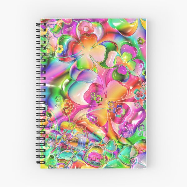 Item preview, Abstract Brightly Colored Floral Pattern Fractal Design designed and sold by EarthArtDesigns.