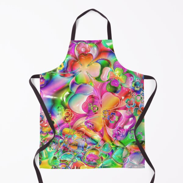 Item preview, Abstract Brightly Colored Floral Pattern Fractal Design designed and sold by EarthArtDesigns.