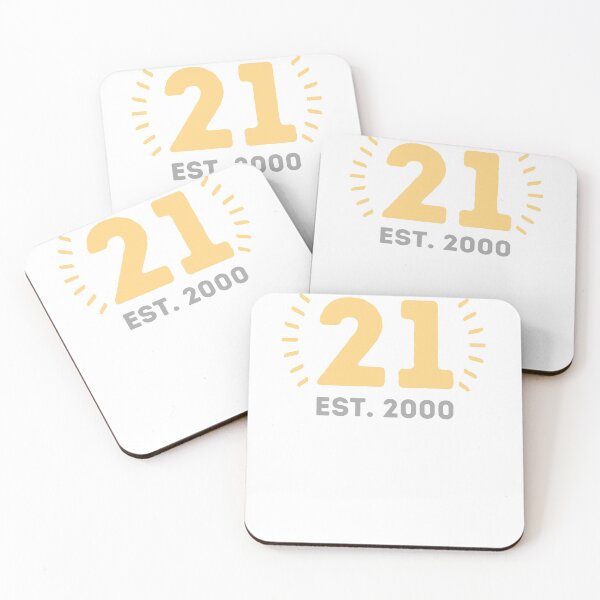 Item preview, 21st Birthday | 2000 designed and sold by Presto Prints Design.
