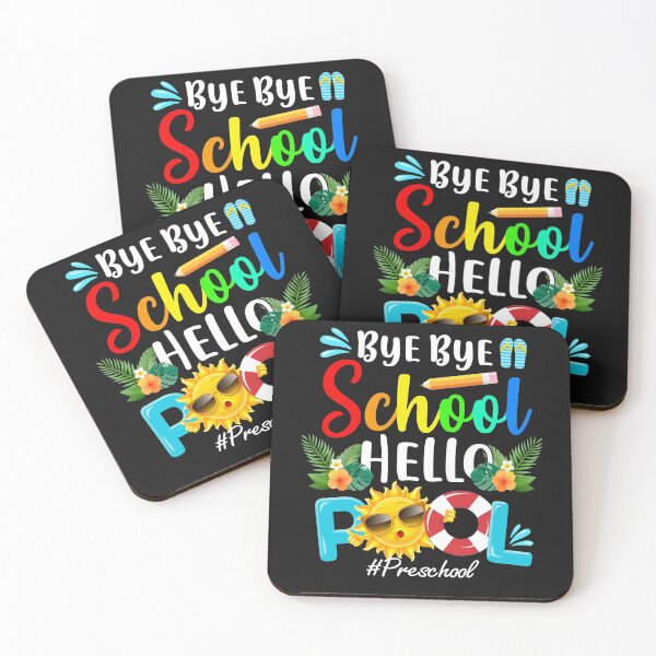 Item preview, PreSchool Bye bye school hello pool designed and sold by WaveOcean123.