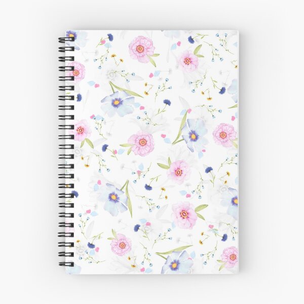 Item preview, Light and colourful floral pattern designed and sold by thisfadingdream.