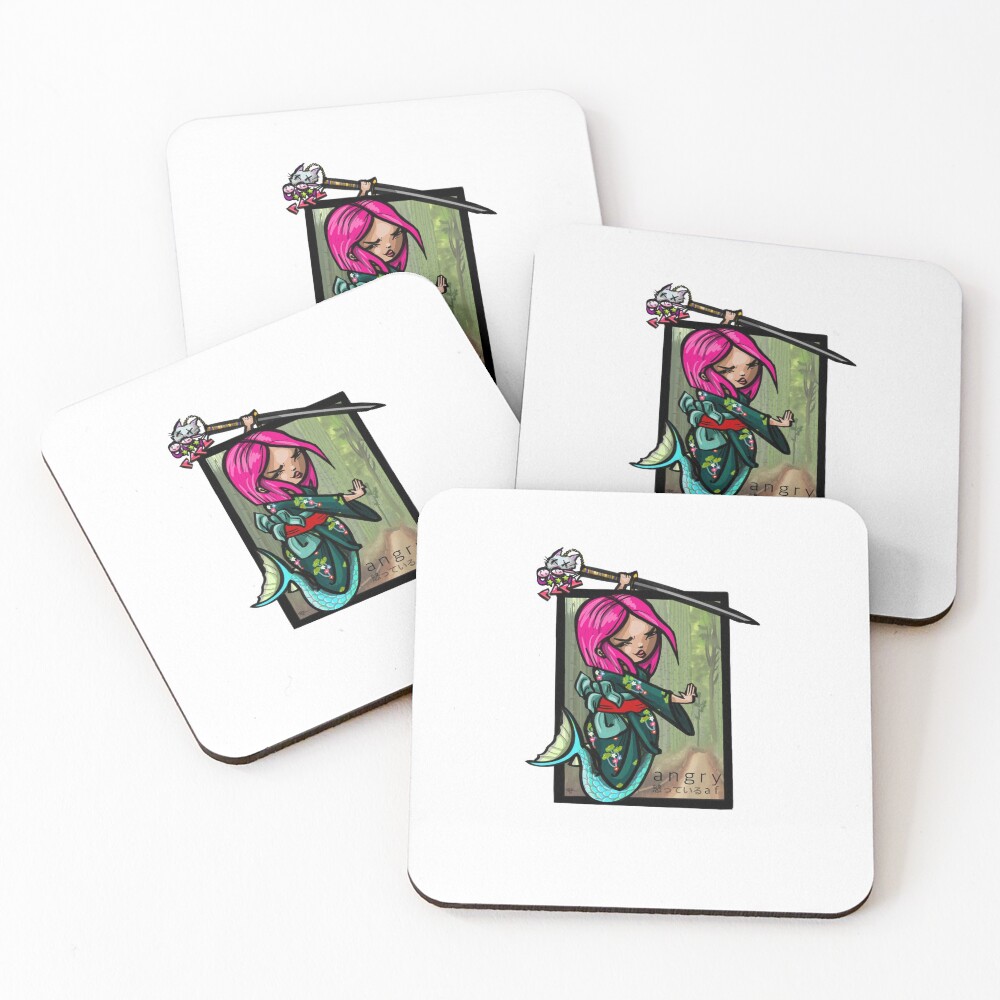 Item preview, Coasters (Set of 4) designed and sold by Popkill.