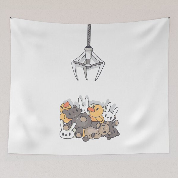 Item preview, GAME OF THE CLAW WITH KAWAI PLUSH TOYS designed and sold by MySecretMerch.