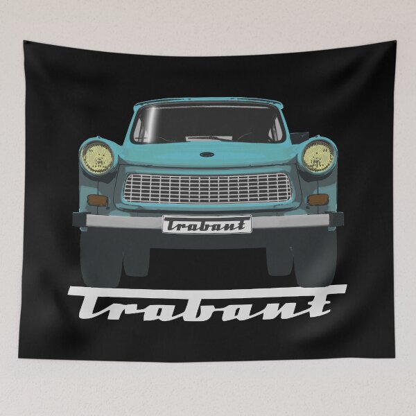 Item preview, Trabant 601 blue (on black) designed and sold by Groenendijk.