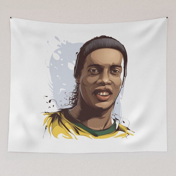 Item preview, Illustration Ronaldinho Art designed and sold by GawyerGall.