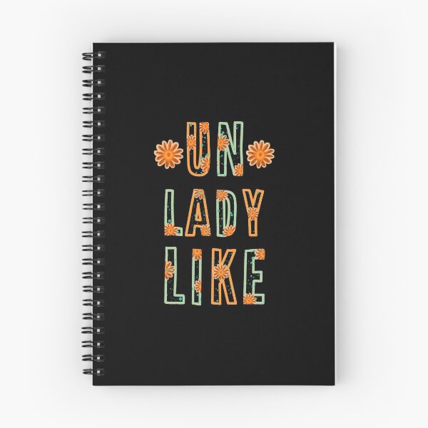 Item preview, Unlady Like - Floral Funny Quote designed and sold by Squarebird.