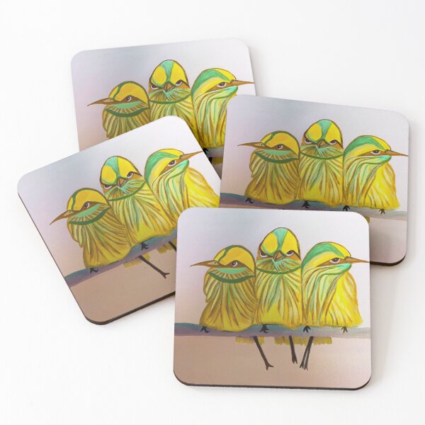 Item preview, Yellow Birdies designed and sold by Emilie Fauquet.