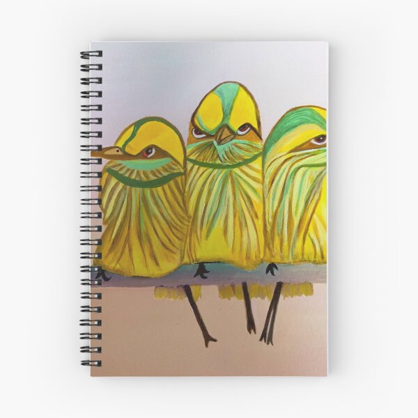Item preview, Yellow Birdies designed and sold by Emilie Fauquet.