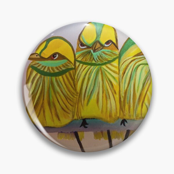 Item preview, Yellow Birdies designed and sold by Emilie Fauquet.