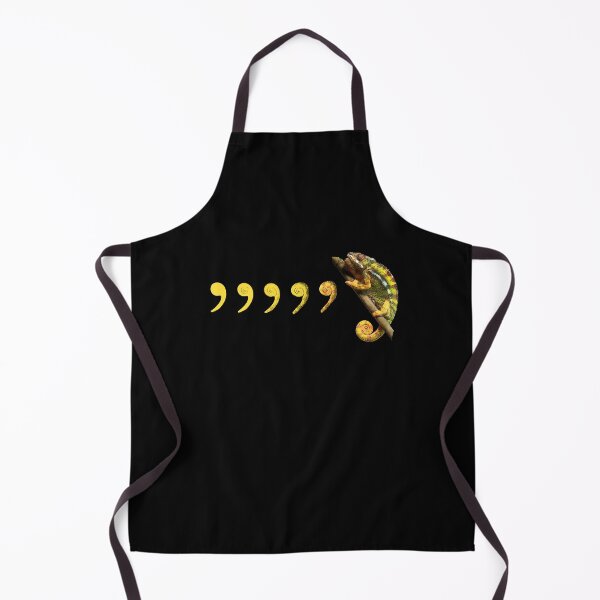 Item preview, Comma, Comma, Chameleon! (on black) designed and sold by Groenendijk.