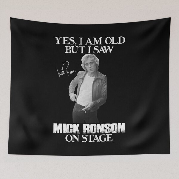Item preview, Yes I'm Old But I Saw Mick Ronson On Stage designed and sold by daviesmark.