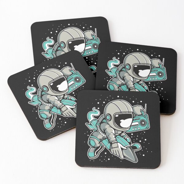Item preview, Astronaut Rocket Radio - Funny Outer Space Lovers designed and sold by Desteroids.