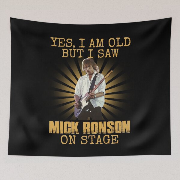 Item preview, Yes I'm Old But I Saw Mick Ronson On Stage designed and sold by daviesmark.