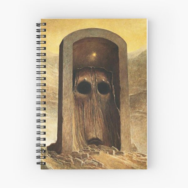 Item preview, Untitled, by Zdzisław Beksiński designed and sold by JustContemplate.