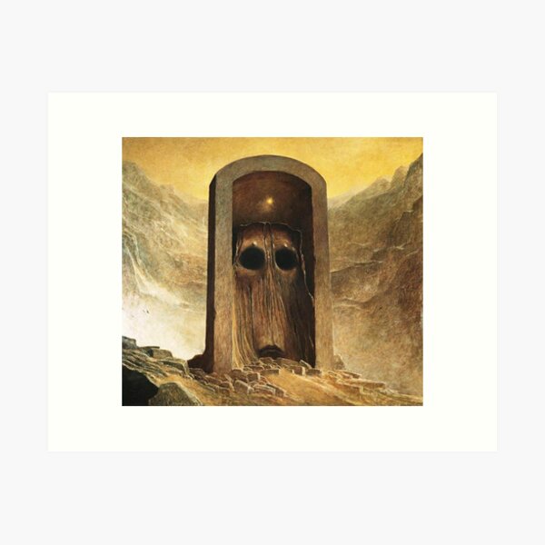 Item preview, Untitled, by Zdzisław Beksiński designed and sold by JustContemplate.