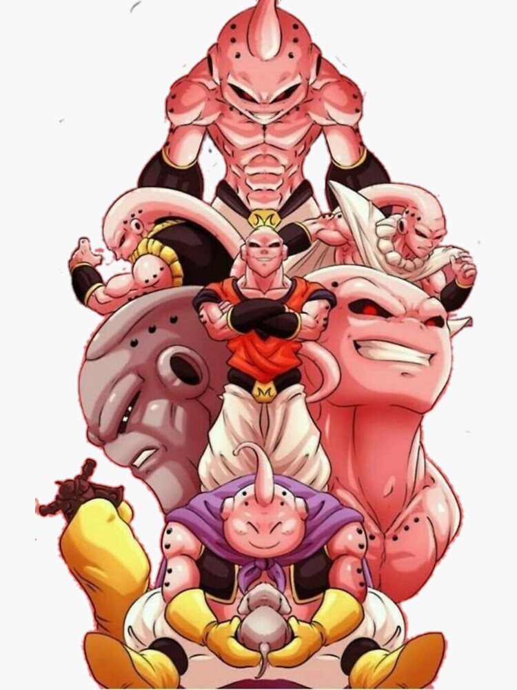 Majin Boo Sticker by SaulCordan