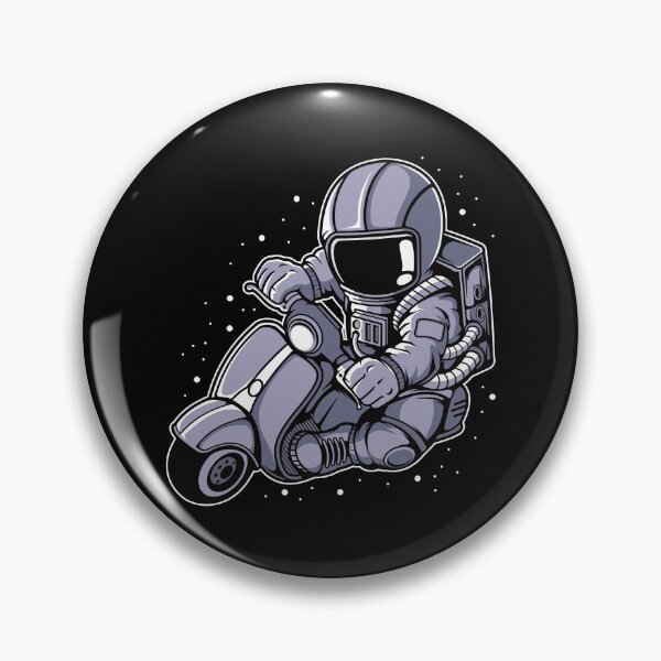 Item preview, Astronaut Scooter - Funny Outer Space Lovers designed and sold by Desteroids.