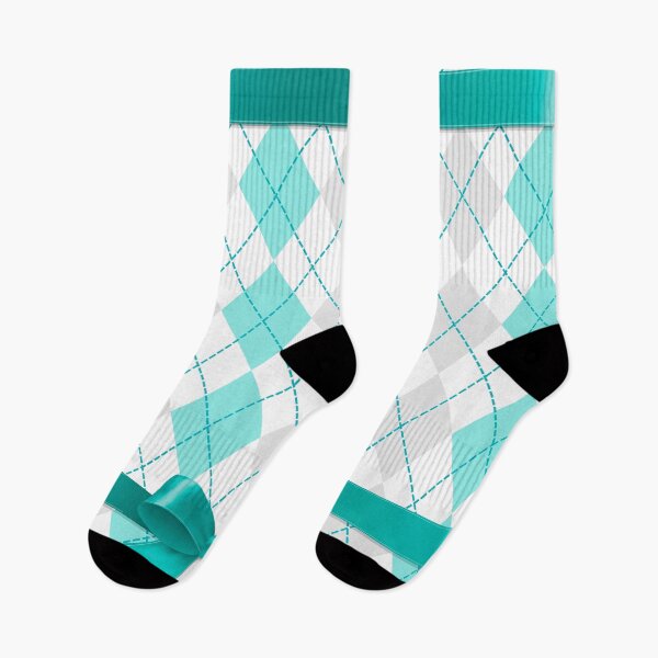 Item preview, Teal and Beige Argyle with Ribbon designed and sold by FunWithChemo.